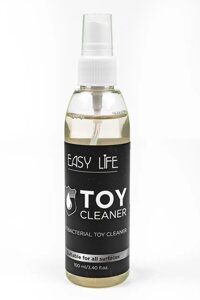 Очищувач для дезінфекції секс іграшок Easy Life Toy Cleaner 100 ml. Антибактеріальний спрей для секс-іграшок