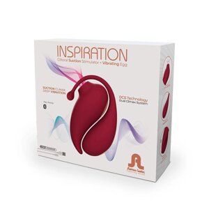 Смарт іграшка Adrien Lastic Inspiration: віброяйце та вакуумний стимулятор з керуванням зі смартфон