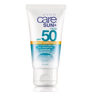 Сонцезахисний матуючий крем для обличчя SPF 50