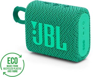 Акустична система JBL go 3 eco green (JBLGO3ecogrn)