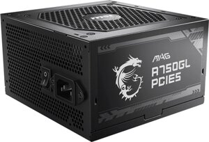 Блок живлення MSI ATX 750W MAG A750GL PCIE5