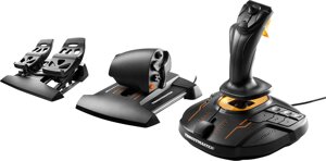 Джойстик ThrustMaster T. 16000M FC Flight Pack Black/Orange (2960782)