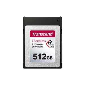 Карта памяти Transcend 512GB CFExpress 820 Type B (TS512GCFE820)