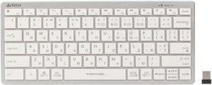 Клавіатура A4-Tech Fstyler FBX51C USB/Bluetooth White