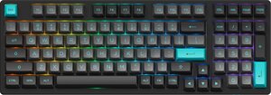 Клавіатура AKKO 3098N RGB TTC Honey Switch (6925758618304) Black/Cyan