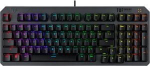 Клавіатура ASUS TUF gaming K3 gen II UKR opti-mech RGB red switches (90MP0390-BKMA00)