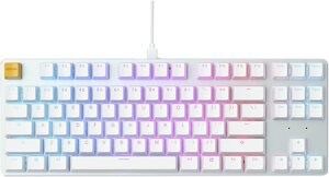 Клавіатура glorious GMMK TKL gateron brown switches (GLO-GMMK-TKL-BRN-W) white