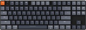 Клавіатура keychron K1se 87 key optical blue white led hot-swap WL UA black (K1sed2_keychron)