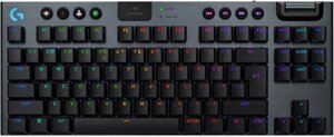 Клавіатура Logitech G915 TKL Lightspeed RGB GL Clicky ENG (920-012757) Black