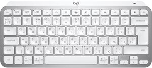 Клавіатура Logitech MX Keys Mini Wireless Illuminated UA Pale Gray (920-010499)