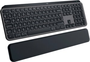 Клавіатура Logitech MX Keys S Plus Palm Rest Graphite (920-011589)