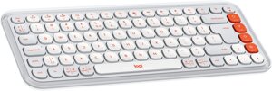 Клавіатура Logitech POP Icon Keys Bluetooth UA Off-White (920-013072)