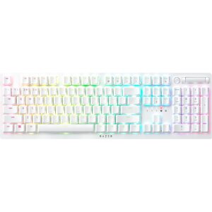 Клавіатура Razer DeathStalker V2 Pro Wireless Purple Switch ENG White (RZ03-04363500-R3M1)