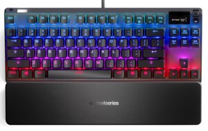 Клавіатура SteelSeries Apex Pro TKL RGB OmniPoint Adjustable Mechanical (64865) Wireless Black