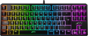 Клавіатура xtrfy K4 TKL RGB kailh red UA black (XG-K4-RGB-TKL-R-UKR)