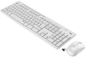 Комплект Logitech MK295 Combo White USB (920-009824)