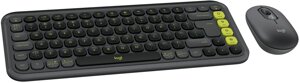 Комплект Logitech POP Icon Combo Bluetooth UA Graphite (920-013156)