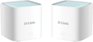 Маршрутизатор D-link M15-2 EAGLE PRO AI AX1500 mesh wifi (2шт) (M15-2)