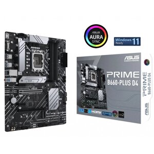 Материнська плата ASUS PRIME B660-PLUS D4