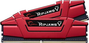 Модуль памяти G. skill DDR4 2x8GB/2666 ripjaws V red (F4-2666C19D-16GVR)