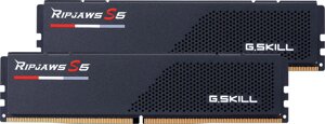 Модуль памяти G. skill DDR5 32GB (2x16GB) 6400 mhz ripjaws S5 black (F5-6400J3239G16GX2-RS5k)