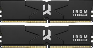 Модуль памяти goodram DDR5 32GB (2x16GB) 5600 mhz IRDM black (IR-5600D564L30S/32GDC)