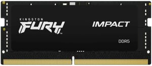 Модуль памяти kingston sodimm DDR5 16GB 4800 mhz FURY impact fury (ex. hyperx) (KF548S38IB-16)