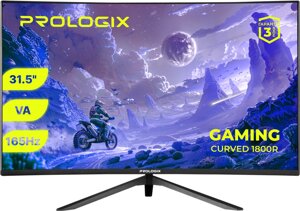 Монітор 31.5" Prologix Gaming GM3224CQ Curved QHD VA 165Hz