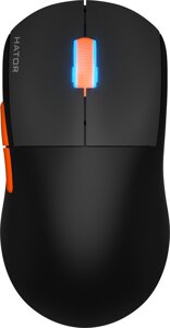 Мишка Hator Quasar 2 Pro Wireless/Bluetooth/USB Black/Orange (HTM560BO)