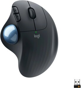 Мишка Logitech Ergo M575 Mouse Graphite (910-006221)