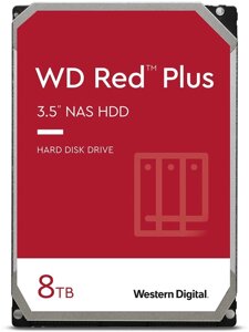 Накопичувач HDD WD red plus 8TB (WD80EFPX)