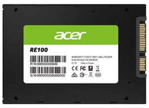 Накопичувач SSD acer 2.5" 2TB RE100 (BL. 9BWWA. 110)