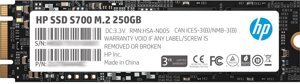 Накопичувач SSD HP M. 2 2280 250GB S700 (2LU79AA)