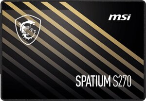 Накопичувач SSD MSI 960GB spatium S270 2.5"S78-440P130-P83)