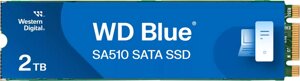 Накопичувач SSD western digital SA510 2TB M. 2 SATA III 3D NAND TLC blue (WDS200T3b0B)