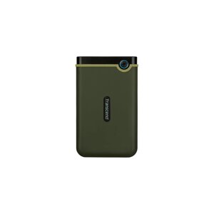 Накопичувач зовнішній HDD 2.5" USB 2.0TB Transcend StoreJet 25M3 Military Green Slim (TS2TSJ25M3G)