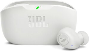 Навушники JBL wave buds white (jblwbudswht)