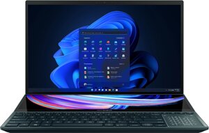 Ноутбук asus zenbook pro duo 15 OLED UX582ZW-H2037X (90NB0z21-M002V0) celestial blue
