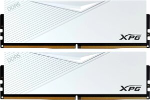 Оперативна пам'ять ADATA 64 GB (2x32GB) DDR5 6400 mhz K2 white (AX5u6400C3232G-dclawh)