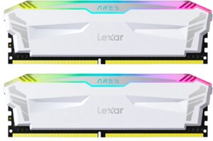 Оперативна пам'ять lexar 32GB (2x16GB) 3600mhz CL18 ares gaming RGB (LD4bu016G-R3600GDLA)