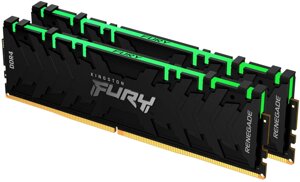 Пам'ять kingston DDR4 2x8GB/4000 fury renegade RGB (KF440C19RBAK2/16)