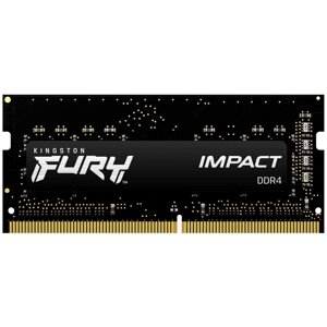 Пам'ять kingston FURY 16 GB SO-DIMM DDR4 3200 mhz impact (KF432S20IB/16)