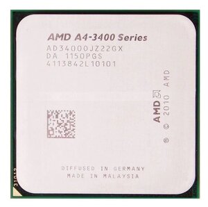 Процесор AMD A4-3400 (AD3400ojhxbox) (cpdtam00310)