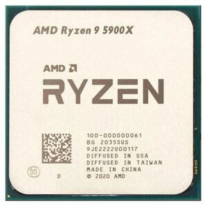 Процесор AMD ryzen 9 5900X (100-000000061) б / у