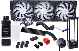 Система водяного охолодження Alphacool Core Hurrican 420mm XT45 HardTube Water Cooling Set (11994)