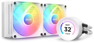 Система рідинного охолодження NZXT Kraken Elite 280 RGB Matte White (RL-KR28E-W1)