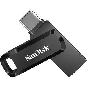 USB флешка sandisk 512GB ultra dual go black USB/type-C (SDDDC3-512G-G46)