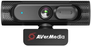 Веб-камера avermedia live streamer CAM PW315 full HD black (40AAPW315AVV)