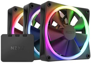 Вентилятор NZXT F120 RGB triple pack black (RF-R12TF-B1)