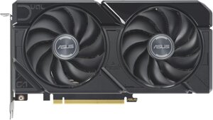 Відеокарта asus radeon RX 7600 XT dual OC 16384MB (DUAL-RX7600XT-O16G)